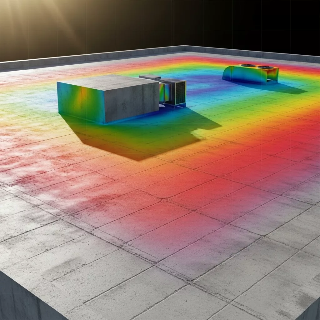 Đặc tính giữ nhiệt của mái bê tông và bức xạ mặt trời 1 Đặc tính giữ nhiệt của mái bê tông và bức xạ mặt trời 1