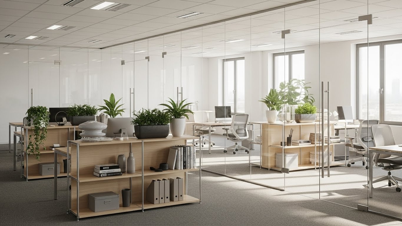 Giải pháp thiết kế văn phòng open space nhưng vẫn đảm bảo riêng tư 1