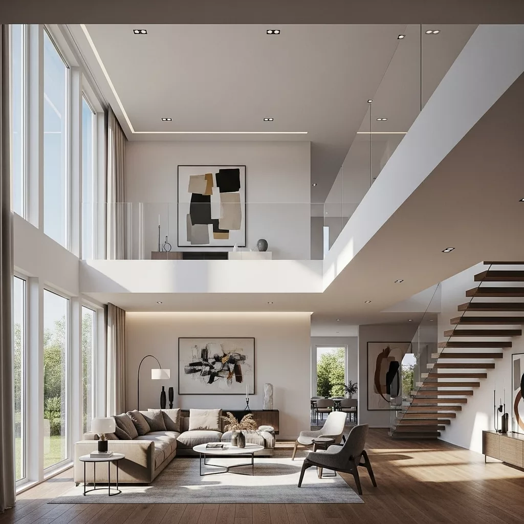 Giải pháp tối ưu khi muốn tạo cảm giác cao thoáng mà vẫn tiết kiệm 1 Giải pháp tối ưu khi muốn tạo cảm giác cao thoáng mà vẫn tiết kiệm 1