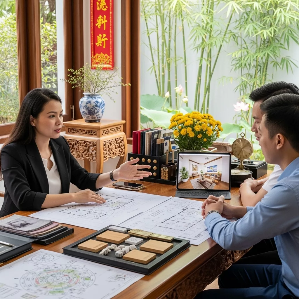 Dịch vụ tư vấn – thiết kế – cải tạo phong thủy nhà ở trọn gói tại Trang Kim 1