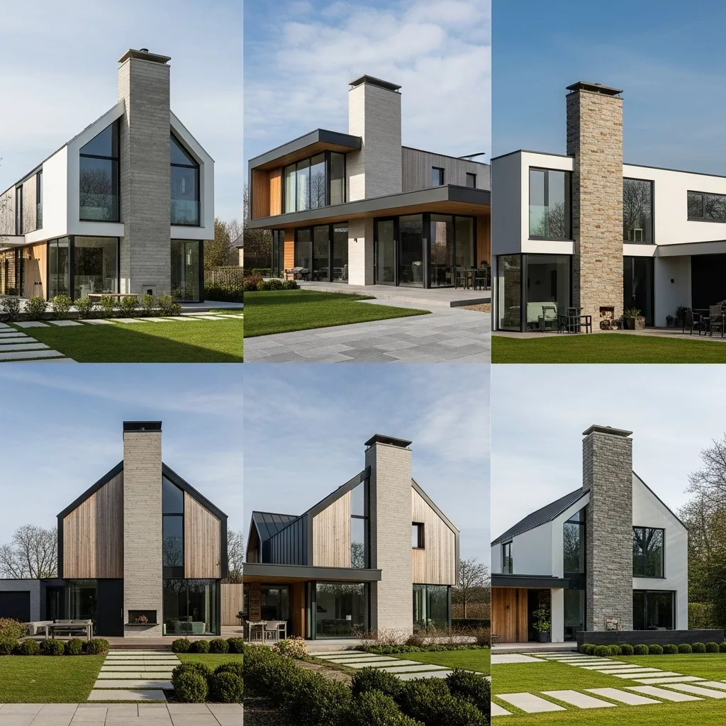 Kết hợp vật liệu và màu sắc phù hợp 1