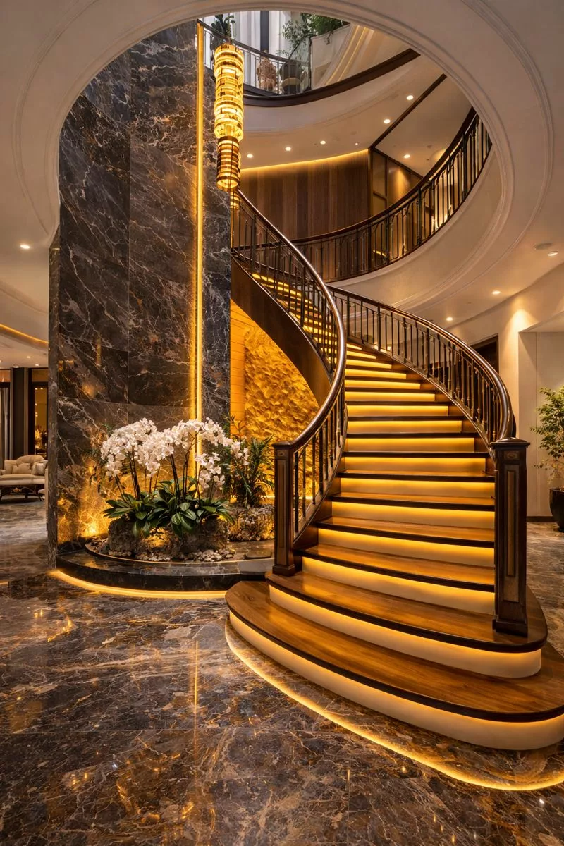 Cầu thang như một “tác phẩm thiết kế” 1