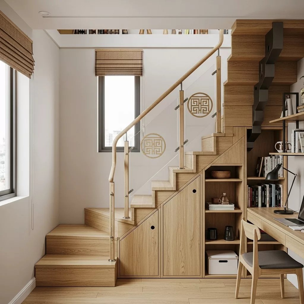 Kết luận: Giải pháp cầu thang cho nhà hẹp có tum nên ưu tiên điều gì? 1