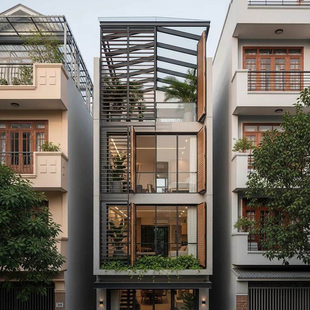 Xử lý thoát nước và chống mưa hắt 1