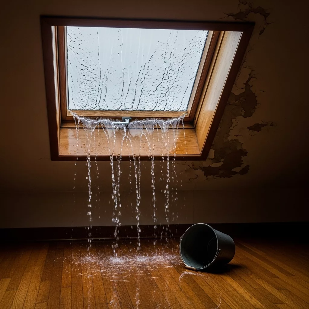 Những lỗi thi công giếng trời thường bị bỏ qua 1