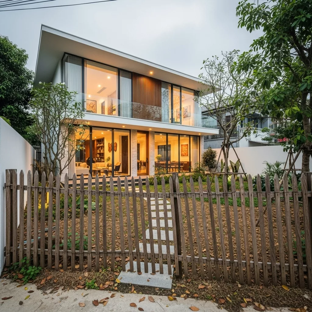 Những sai lầm phong thủy cần tránh khi làm hàng rào cho nhà méo 1