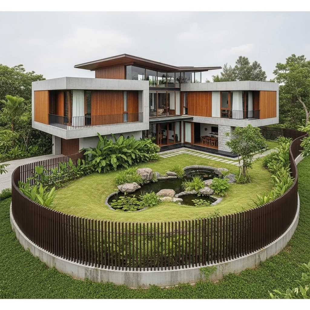 Vì sao hàng rào dễ trở thành “điểm yếu” của nhà méo? 1