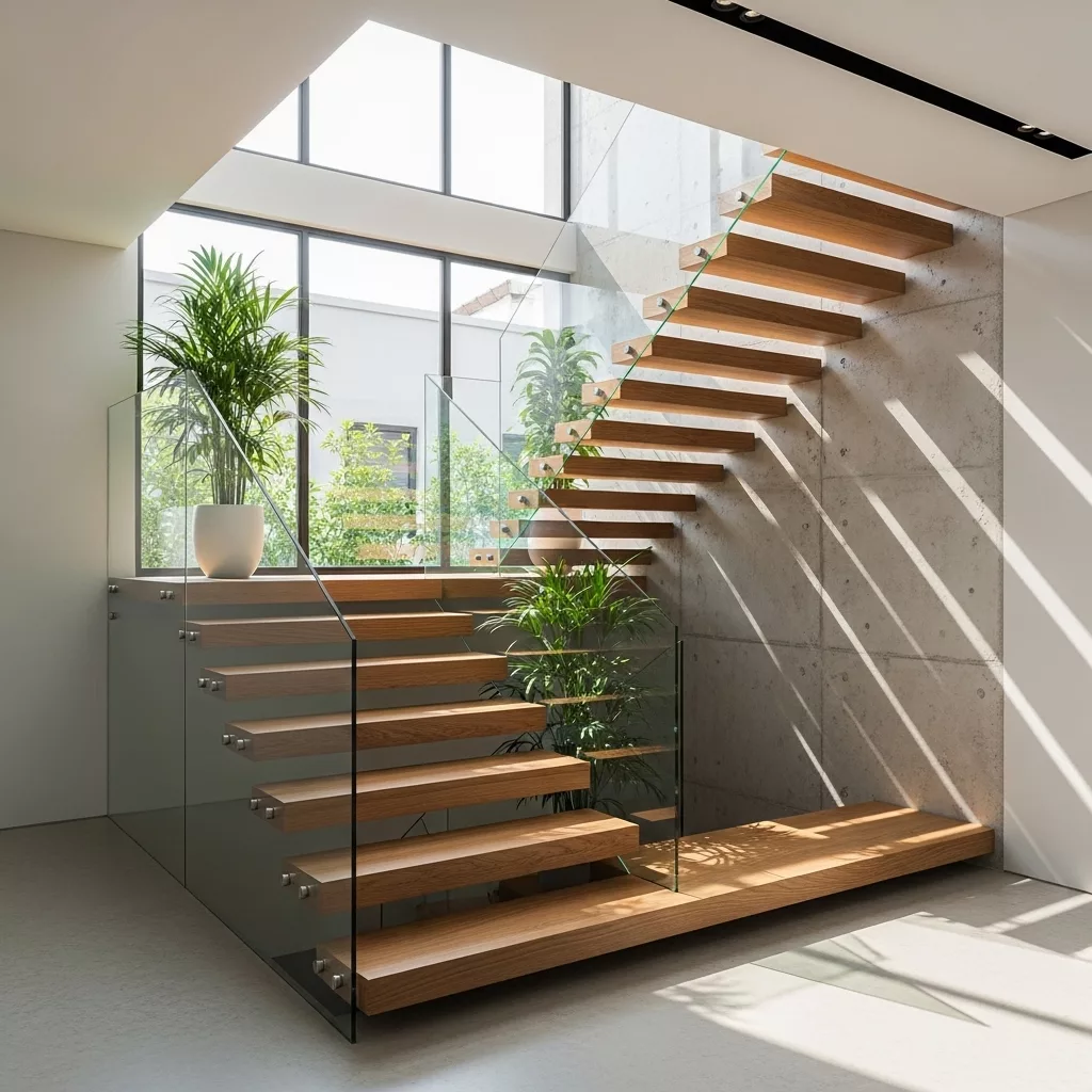 Chiếu sáng cầu thang và không gian xung quanh 1