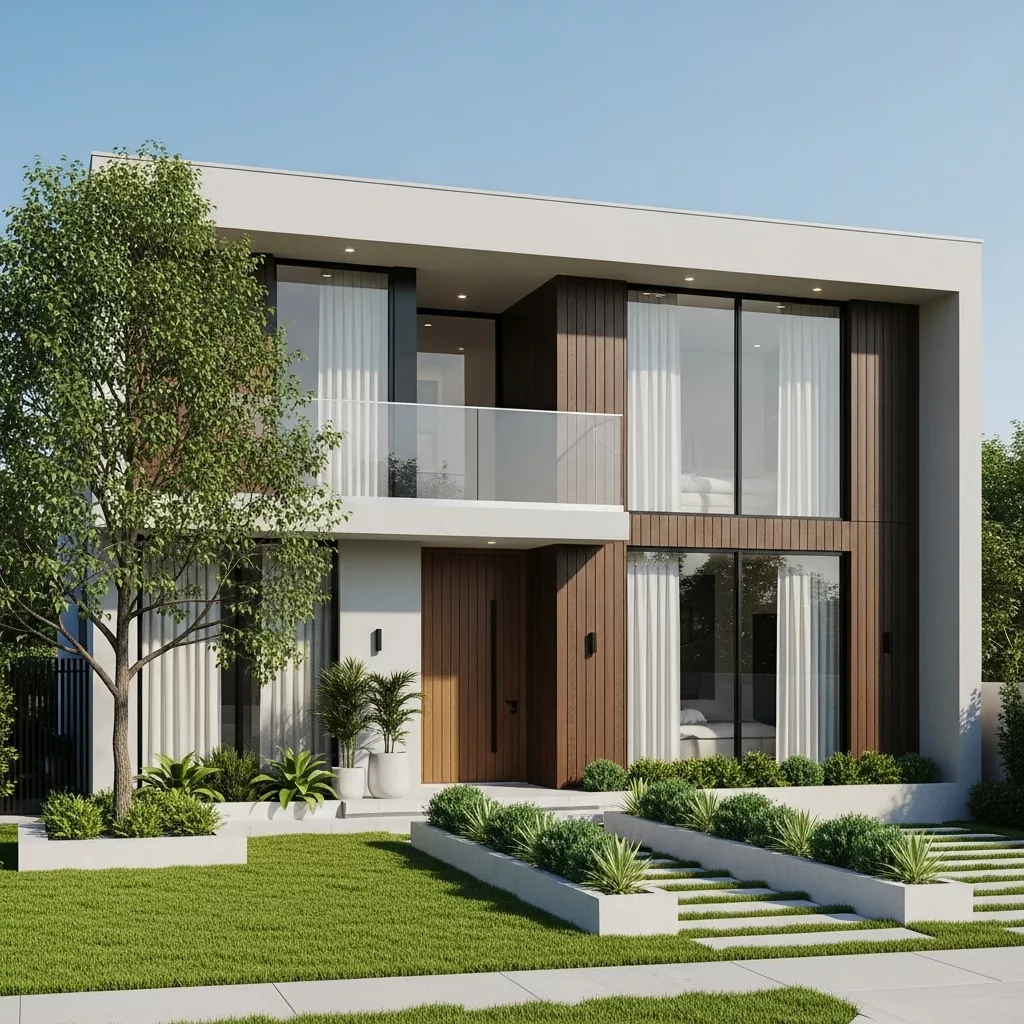 Tối ưu lưu thông, ánh sáng và tầm nhìn ra sân vườn 1