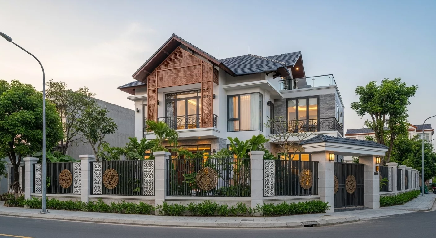 Tránh những kiểu hàng rào làm “dìm” kiến trúc 1