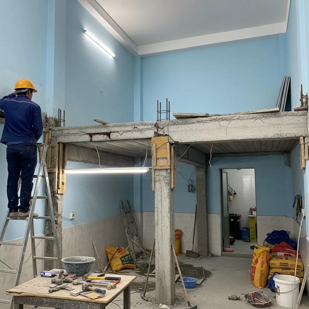 Phải gia cố, sửa chữa sau khi hoàn thiện 1 Phải gia cố, sửa chữa sau khi hoàn thiện 1