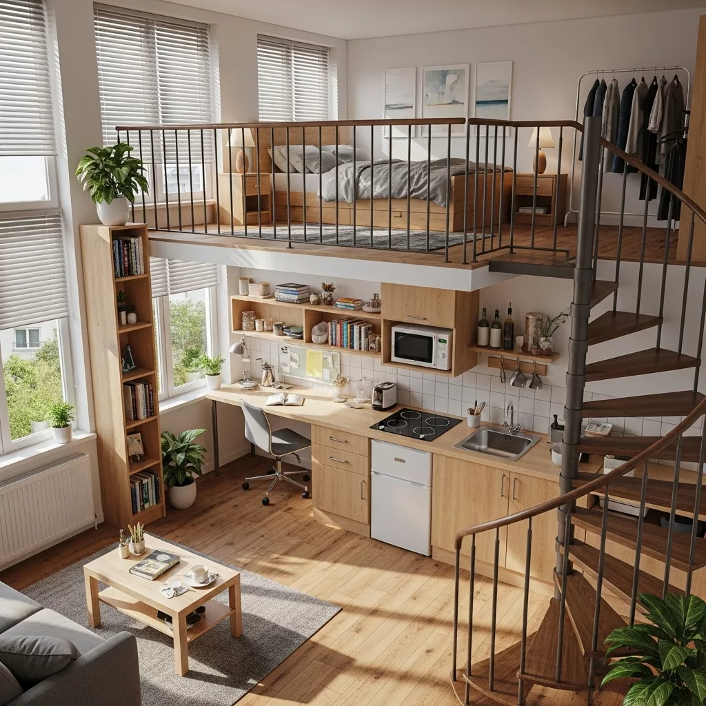 Vì sao nên thiết kế nhà trọ gác lửng ngay từ đầu? 1