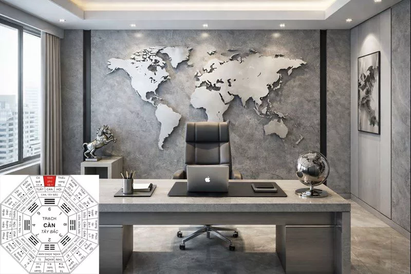 Vật dụng và màu sắc nên ưu tiên 1