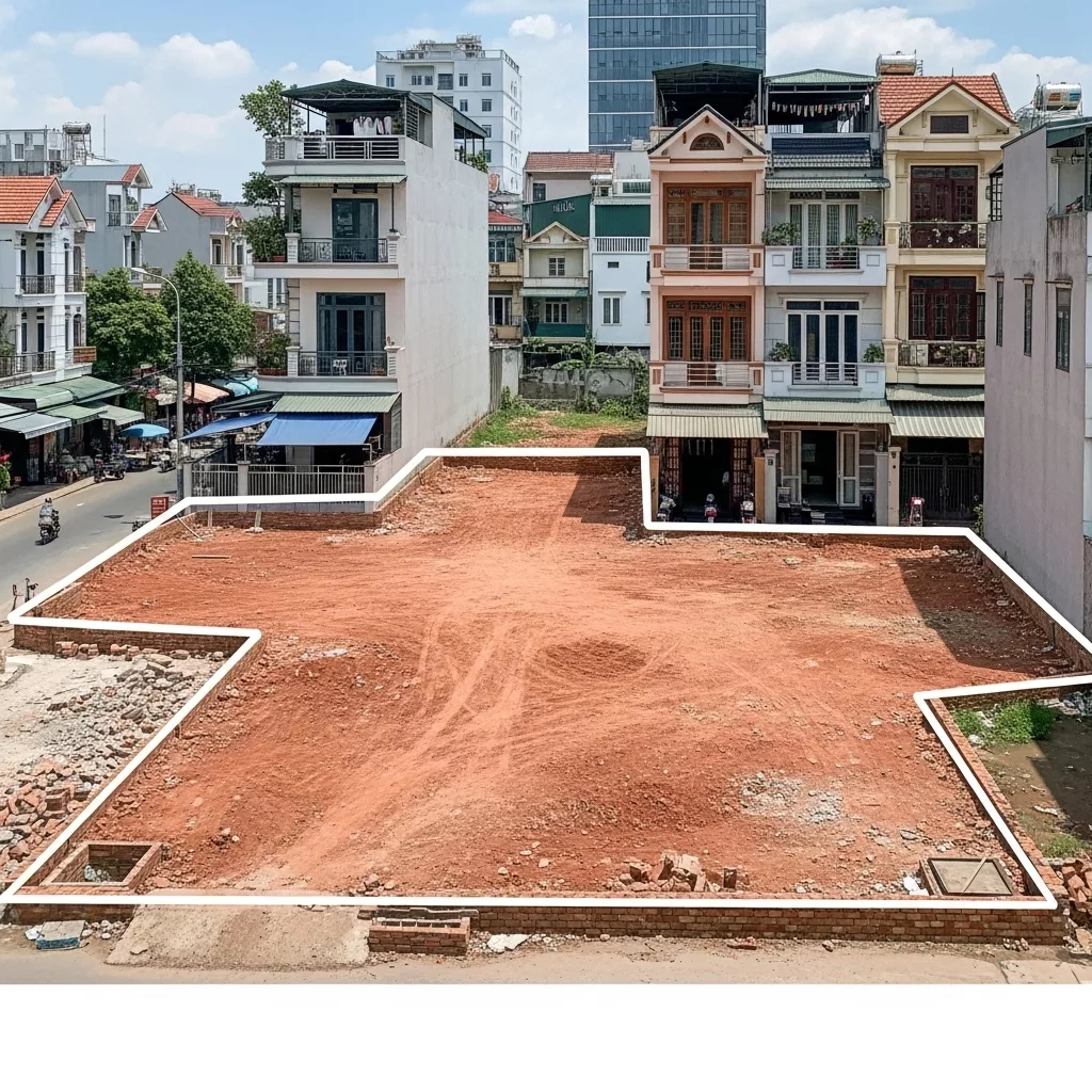 Phát sinh chi phí do xử lý hình dạng đất 1