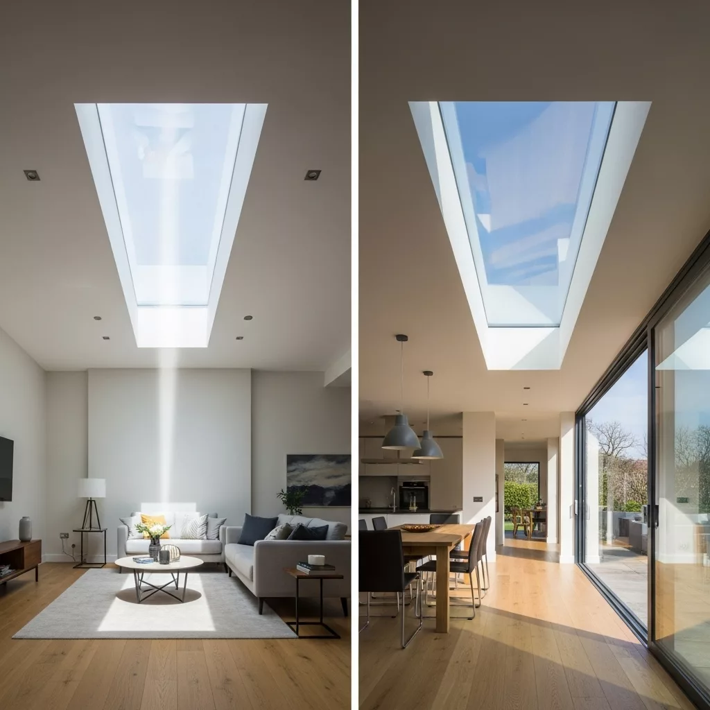 Kết hợp giếng cuối nhà với bếp, vệ sinh 1