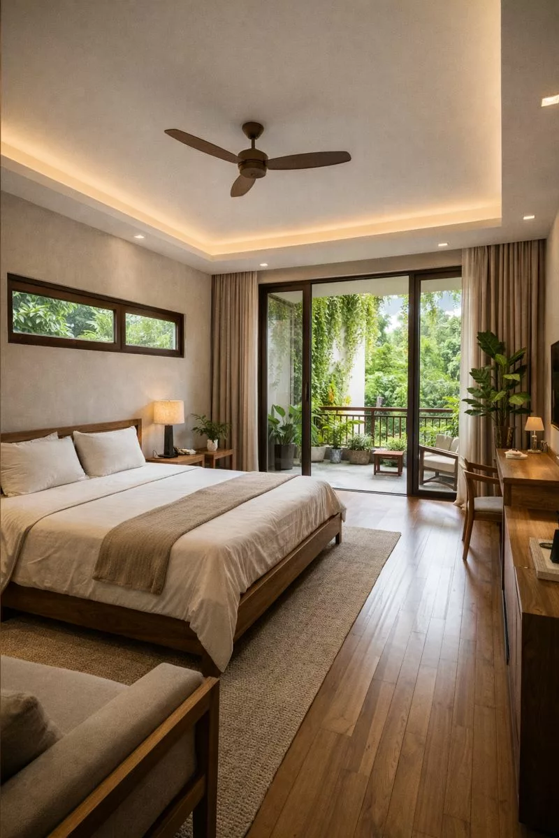 Ánh sáng và thông gió cho từng phòng ngủ 1