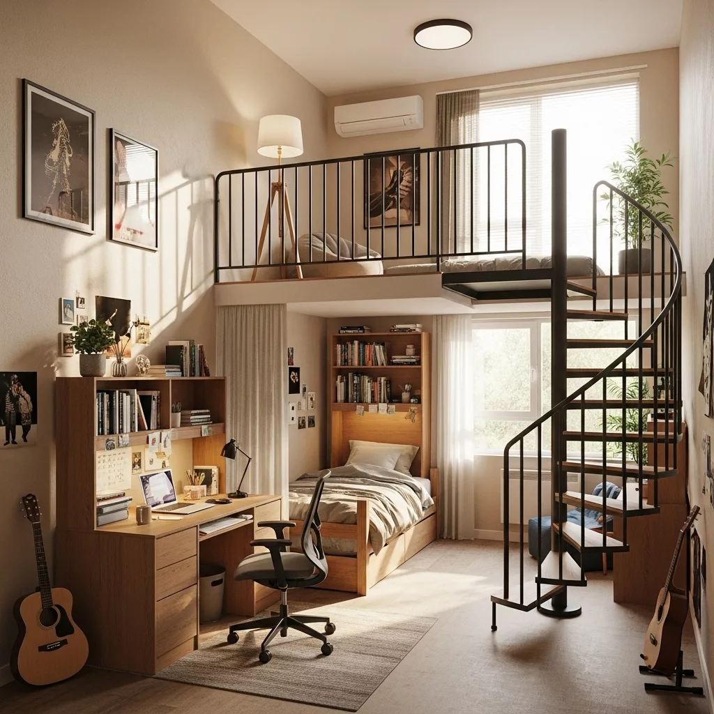 So sánh hiệu quả với phòng trọ không gác 1