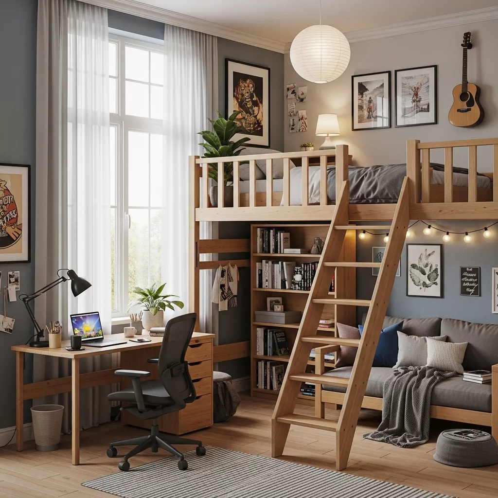 Suất đầu tư phòng trọ gác lửng 1