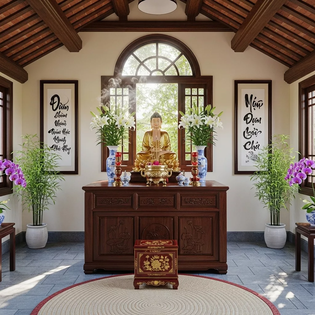 Những điều kiêng kỵ cần tránh trong không gian thờ cúng 1