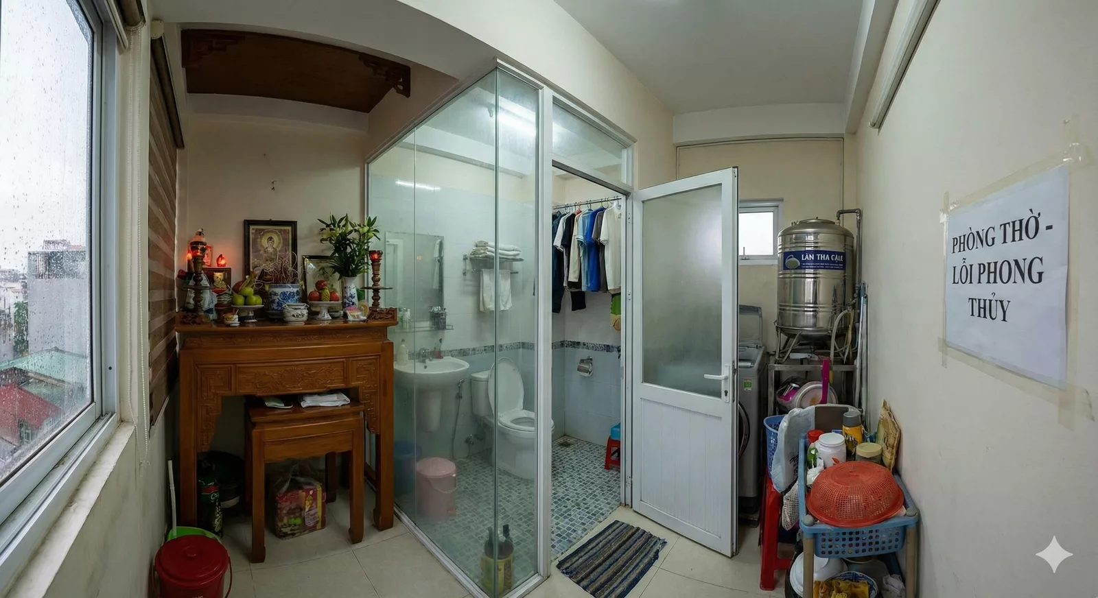 Khi nào nên nhờ đơn vị chuyên môn tư vấn phòng thờ tầng tum? 1