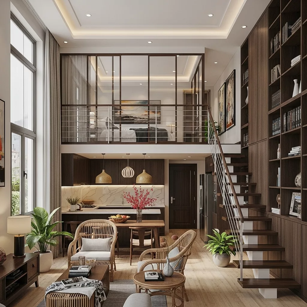 Vì sao gác lửng được xem là giải pháp cho phòng trọ nhỏ? 1