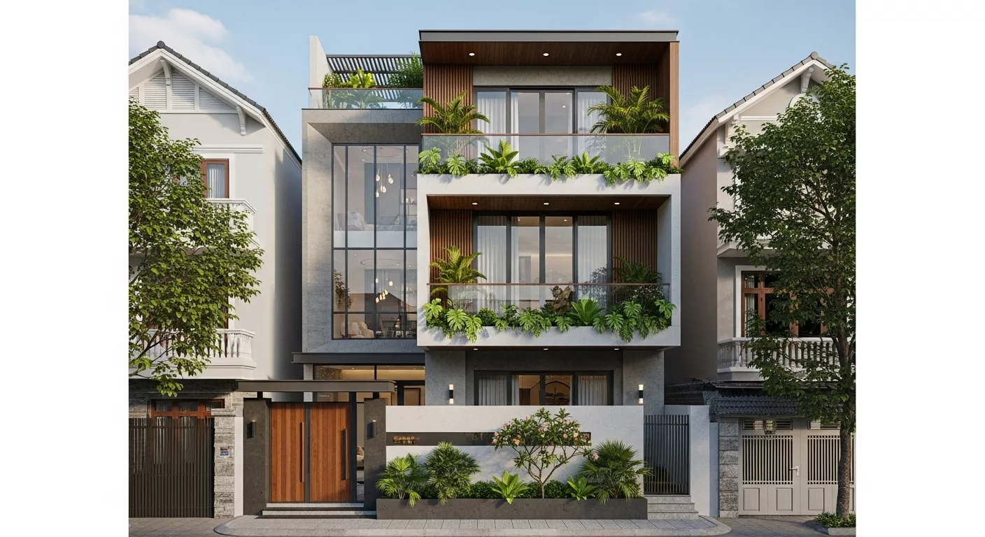 Vì sao biệt thự hiện đại Hà Nội ngày càng được ưa chuộng 1 Vì sao biệt thự hiện đại Hà Nội ngày càng được ưa chuộng 1