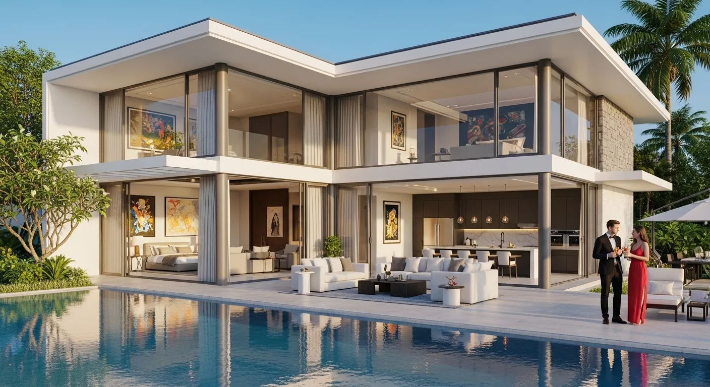 Ảnh biệt thự cao cấp và câu chuyện phong cách sống 1