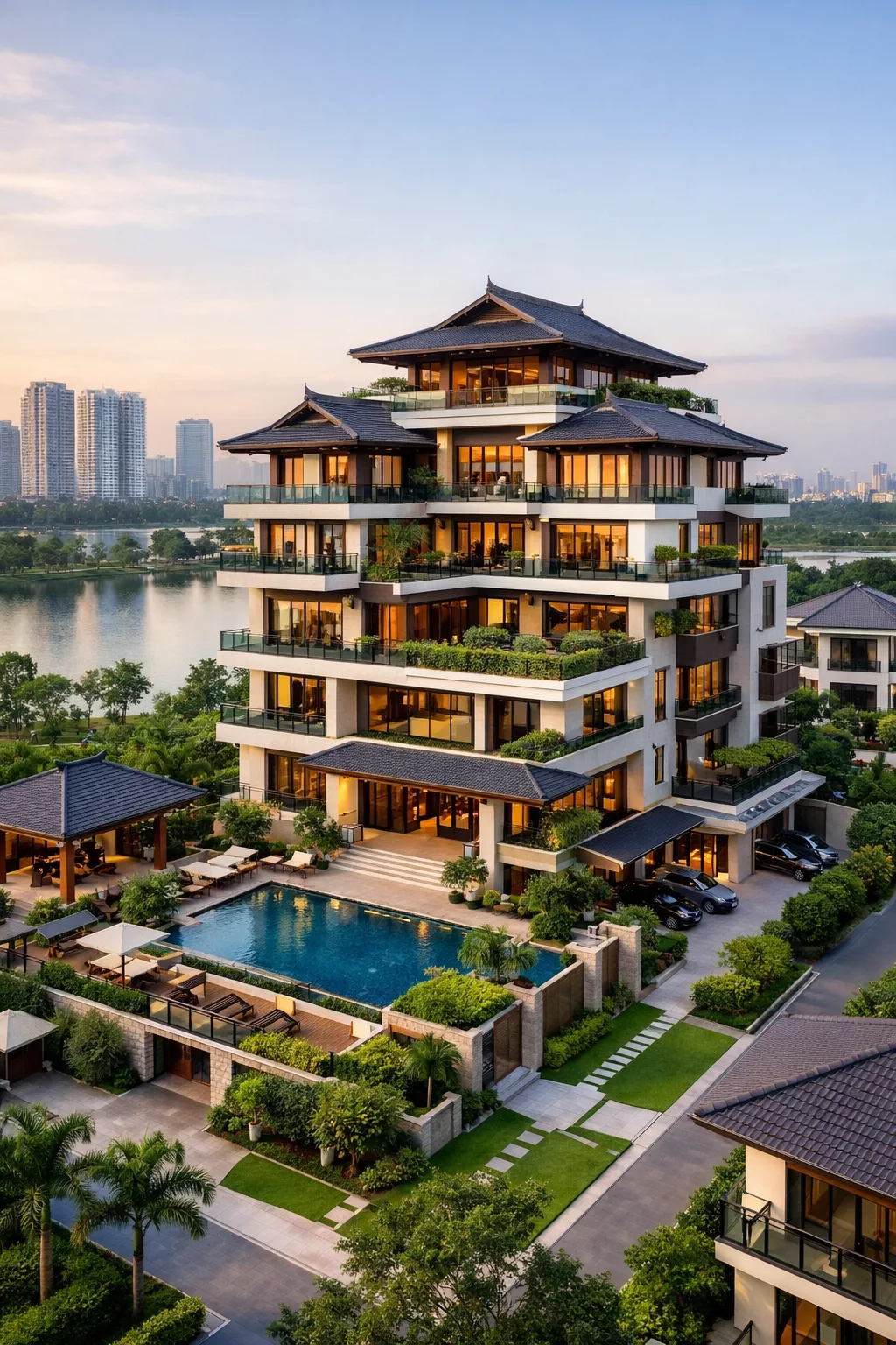 Khi nào nên lựa chọn thiết kế biệt thự cao tầng 1