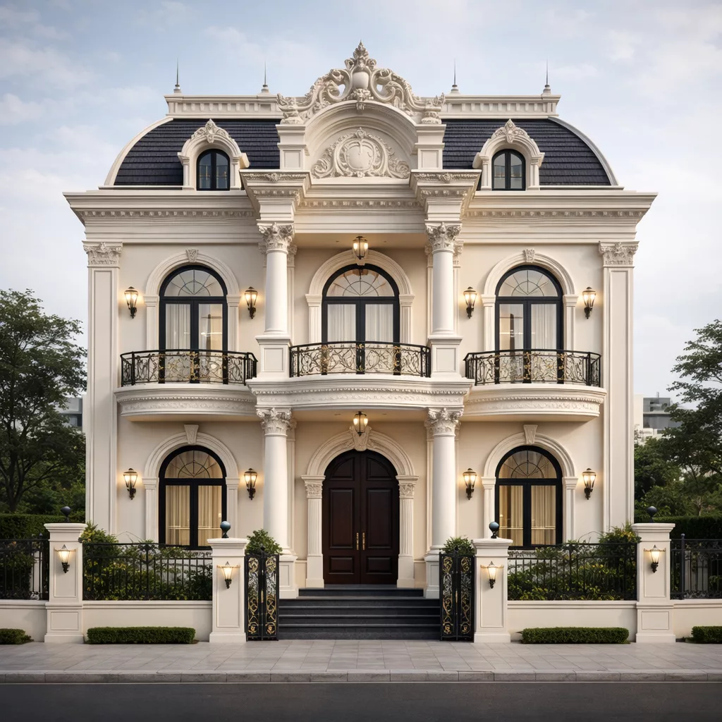 Vì sao biệt thự cổ điển 2 tầng phù hợp với Hà Nội 1 Vì sao biệt thự cổ điển 2 tầng phù hợp với Hà Nội 1