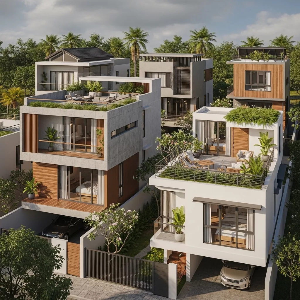 Giải pháp xây biệt thự mini tiết kiệm chi phí nhưng vẫn đẹp 1