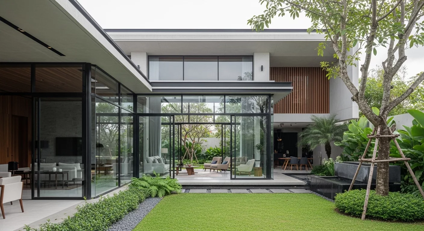 Biệt thự nhà vườn hiện đại 1 Biệt thự nhà vườn hiện đại 1