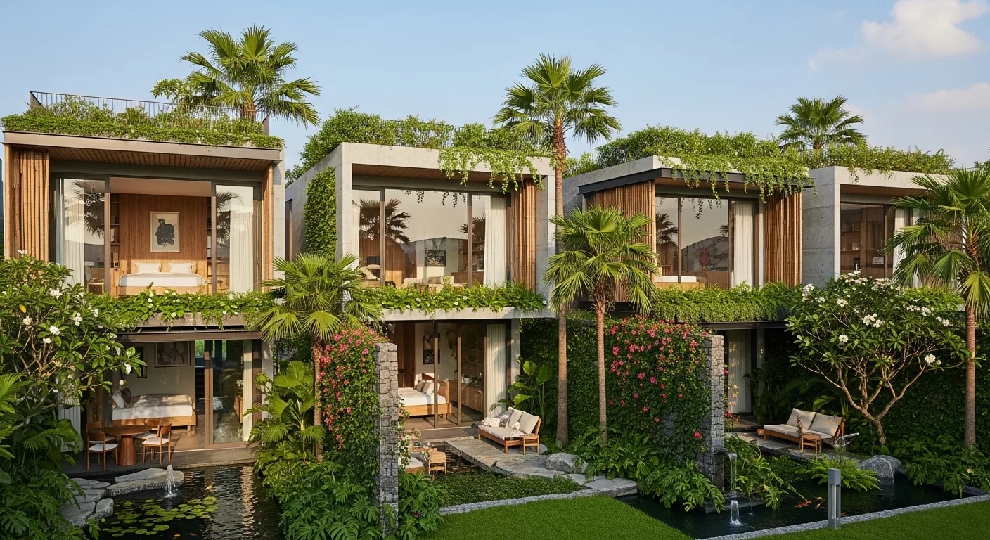 Biệt thự xanh – xu hướng được yêu thích hiện nay 1