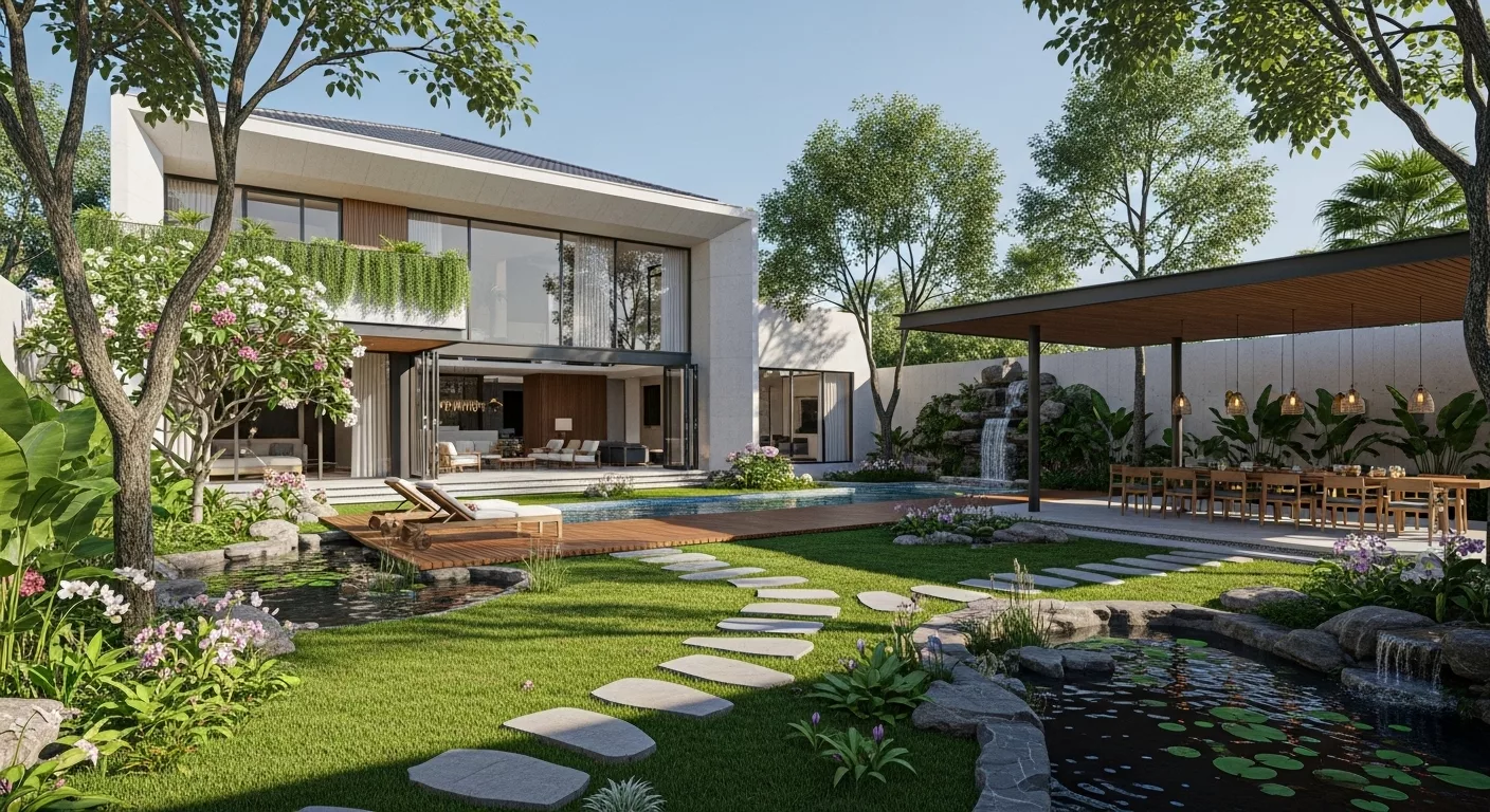 Đặc trưng nổi bật của các biệt thự sân vườn cao cấp 1