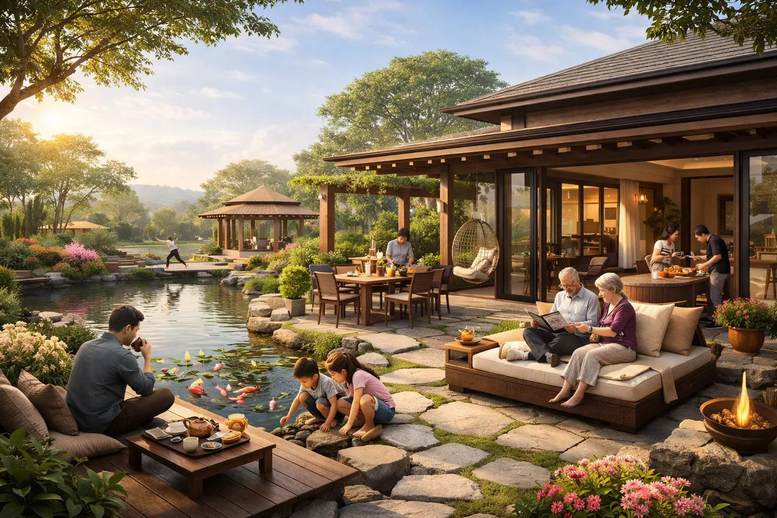 Cảnh quan là phần không thể tách rời trong thiết kế 1