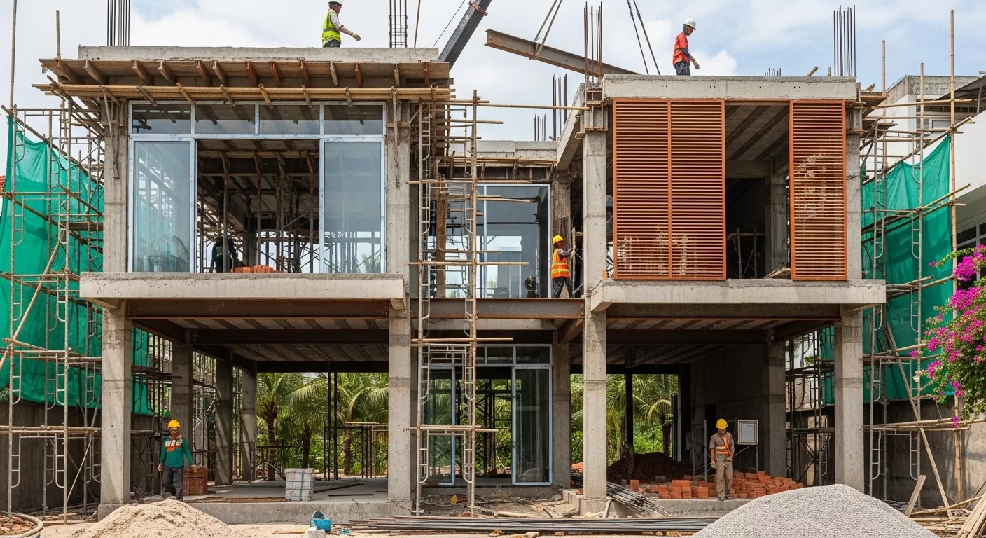 Các yếu tố ảnh hưởng đến chi phí thi công 1