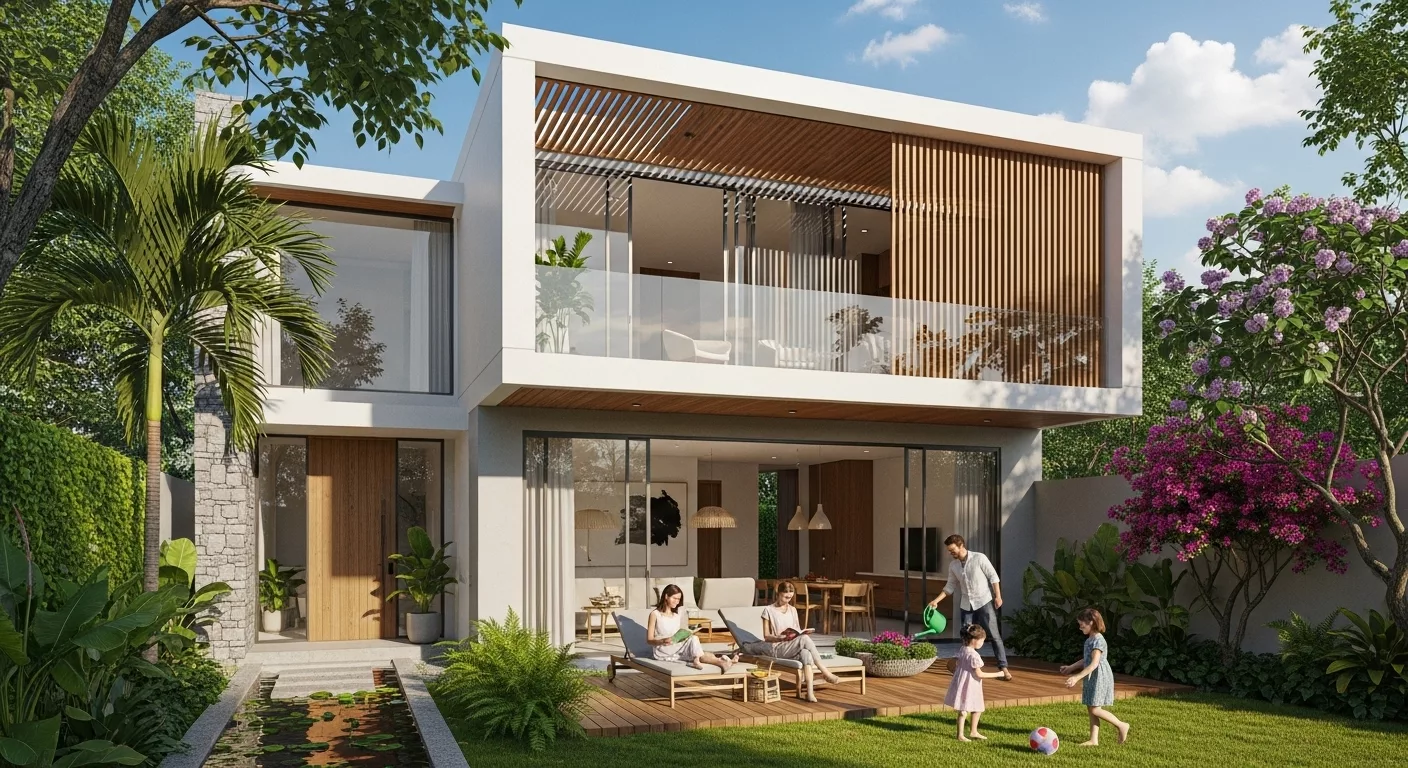 Lời khuyên khi lựa chọn phương án thiết kế biệt thự 2 tầng 10x20m 1