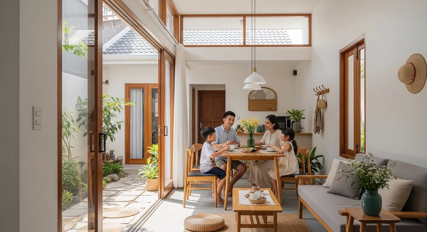 Gia đình nào nên chọn nhà 1 tầng đơn giản? 1 Gia đình nào nên chọn nhà 1 tầng đơn giản? 1