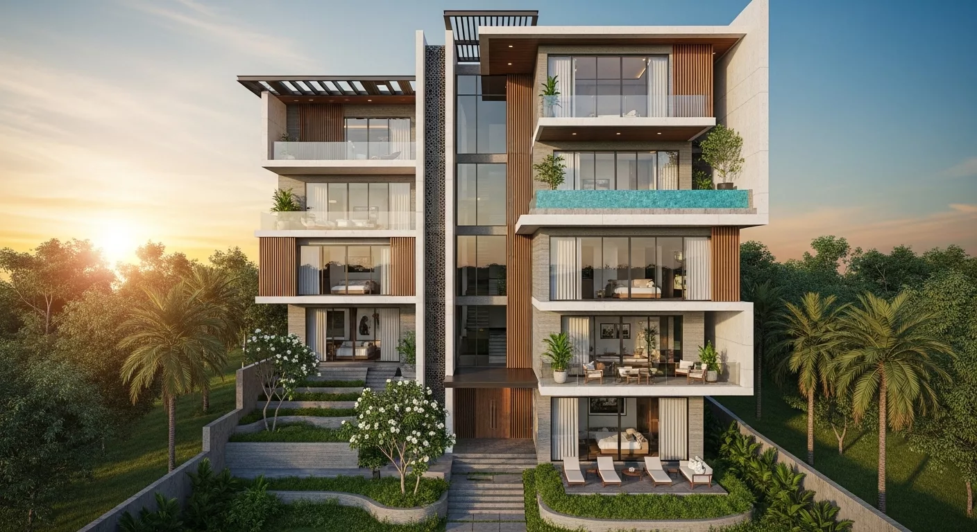 Hình khối cao tầng và bài toán thẩm mỹ tổng thể 1