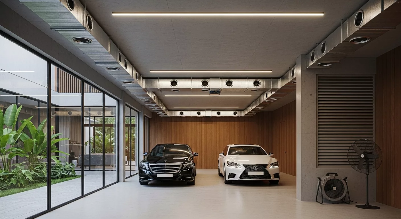 Những hạn chế cần cân nhắc khi bố trí gara trong nhà 1