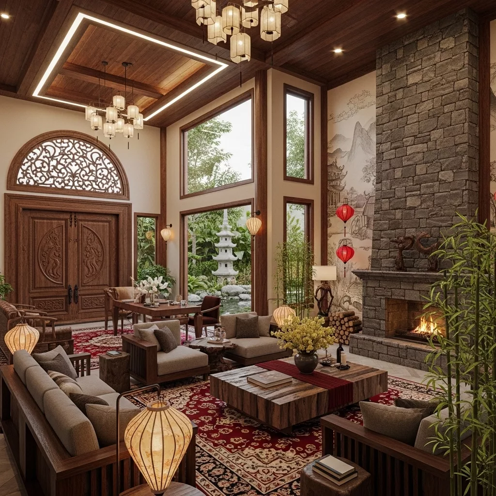 Gia đình muốn không gian bề thế nhưng dễ sử dụng 1