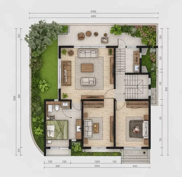 Cân nhắc yếu tố phong thuỷ và quy hoạch tổng thể 1