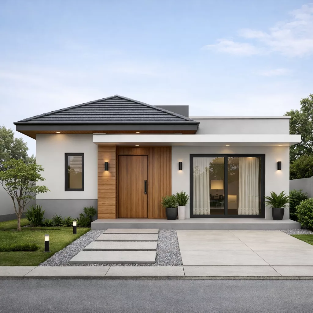 Vì sao những mẫu nhà 1 tầng đẹp đơn giản được ưa chuộng? 1 Vì sao những mẫu nhà 1 tầng đẹp đơn giản được ưa chuộng? 1