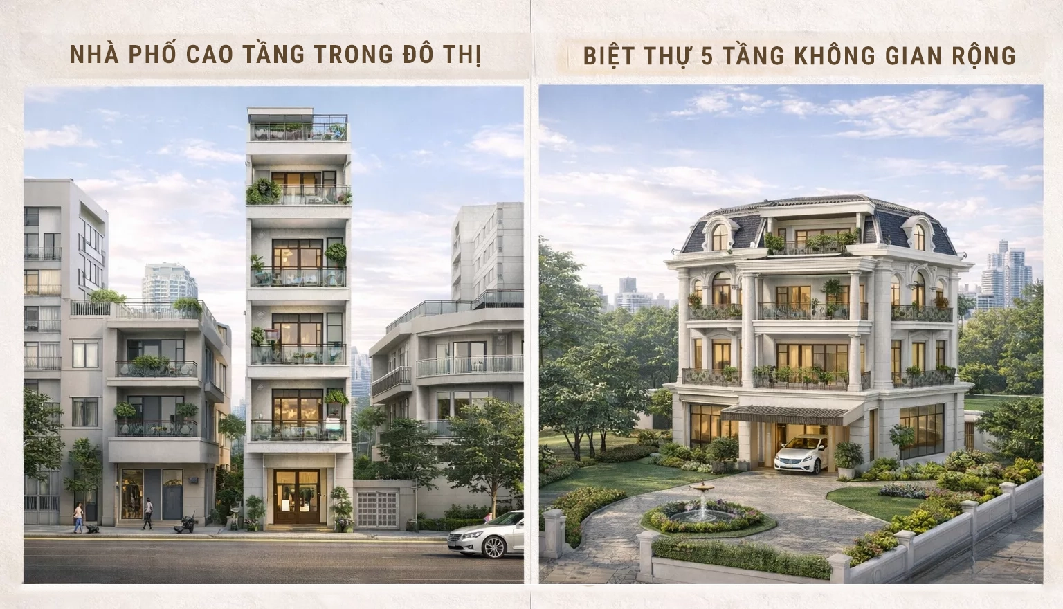 Sai lầm thường gặp khi chọn loại hình công trình 1