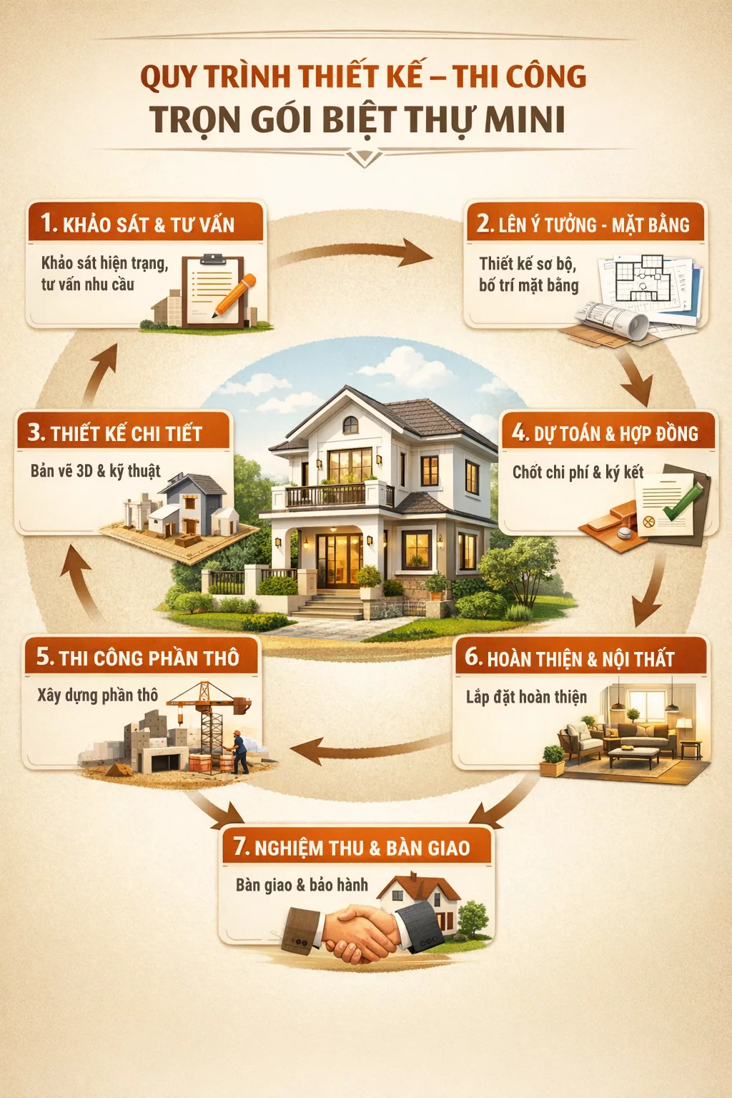 Có nên thuê đơn vị thiết kế – thi công trọn gói không? 1