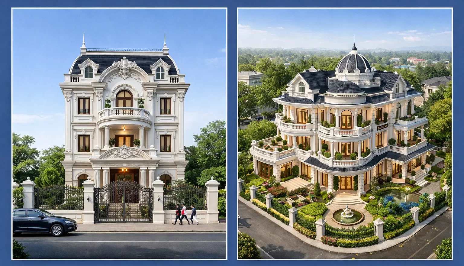 Lợi thế mặt tiền và vai trò trong cảm nhận kiến trúc tổng thể 1 Lợi thế mặt tiền và vai trò trong cảm nhận kiến trúc tổng thể 1