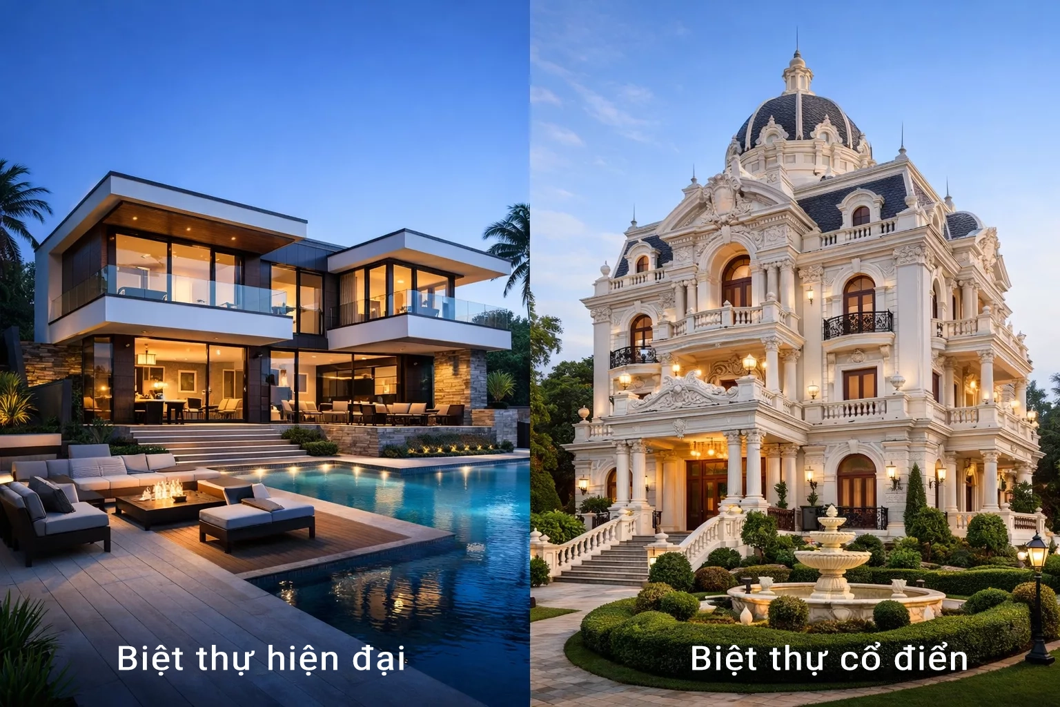 Chi tiết trang trí và mức độ đầu tư 1