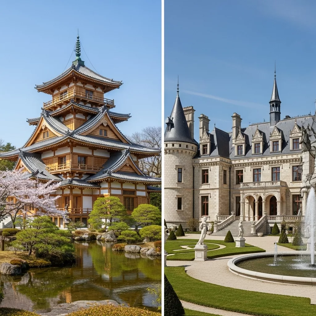 Quan niệm quyền lực và phô trương của lâu đài châu Âu 1