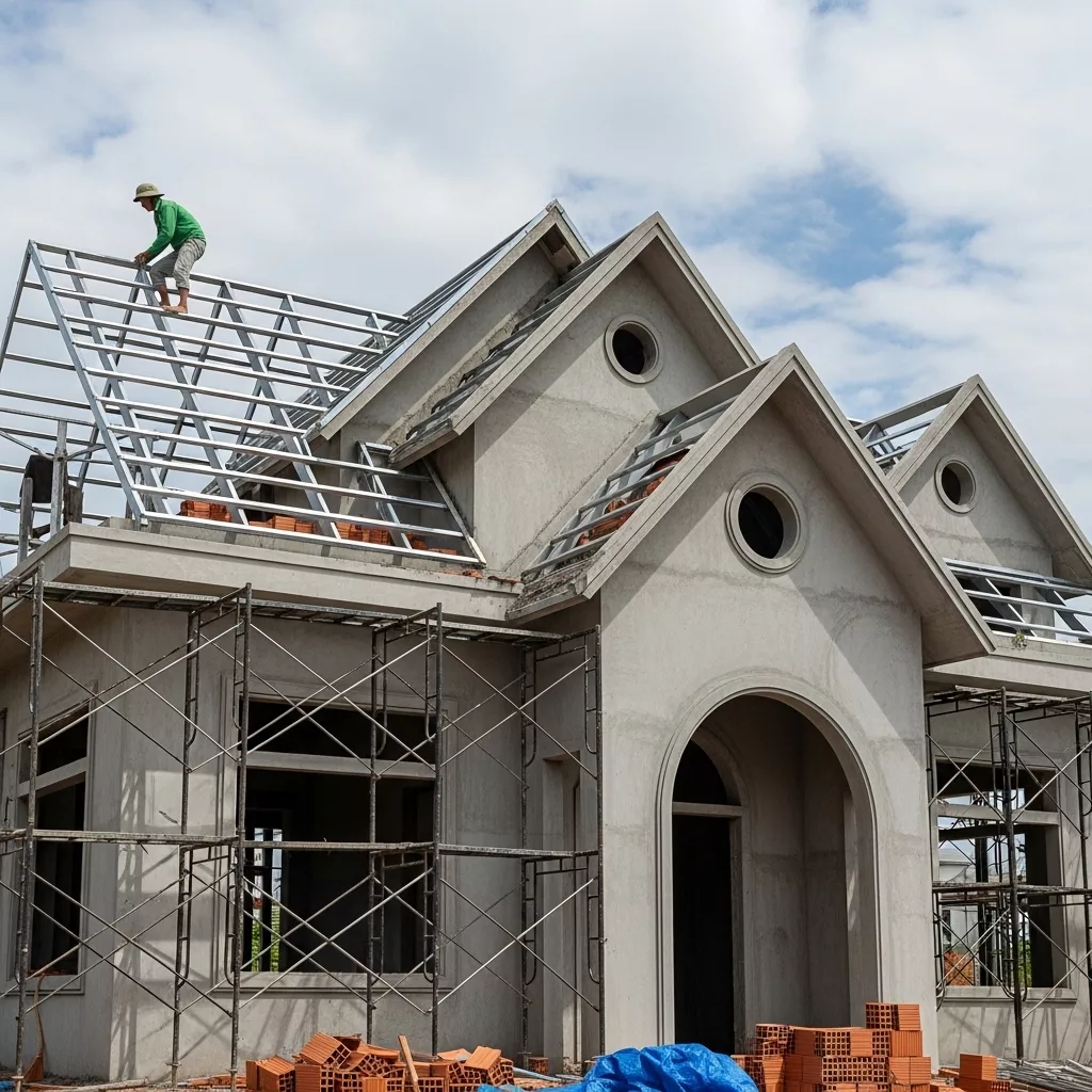 Những yếu tố làm chi phí xây biệt thự mái Thái tăng cao 1