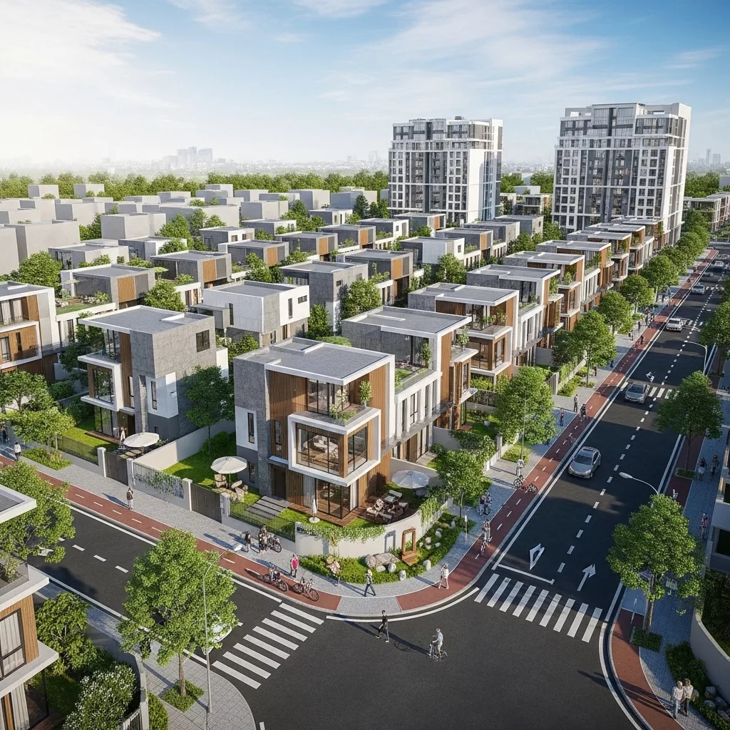 Đặc thù khu đô thị Hà Nội ảnh hưởng đến thiết kế biệt thự 1