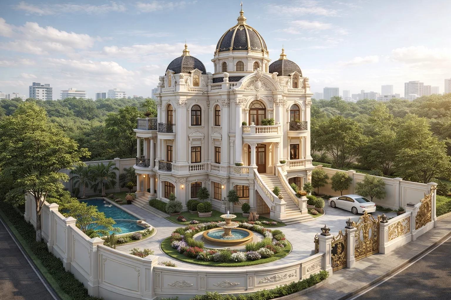 Xu hướng lâu đài mini trong bối cảnh kiến trúc hiện nay 1 Xu hướng lâu đài mini trong bối cảnh kiến trúc hiện nay 1